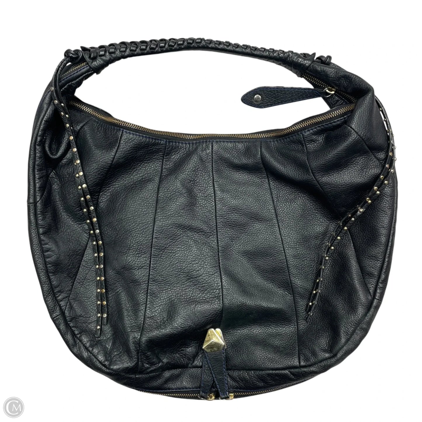 Handbag Leather By Oryany, Size: Large