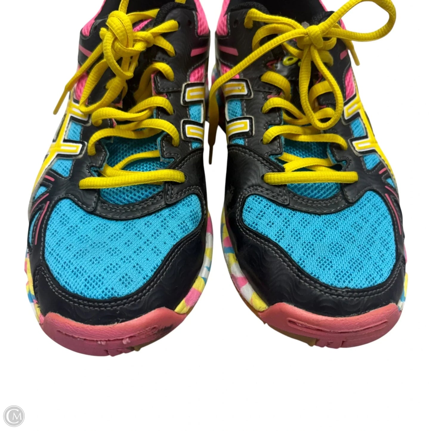Shoes Athletic By Asics In Blue & Pink, Size: 7.5