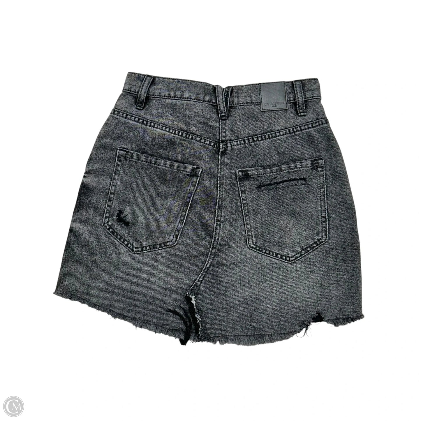 Skirt Mini & Short By We The Free In Black Denim, Size: 0