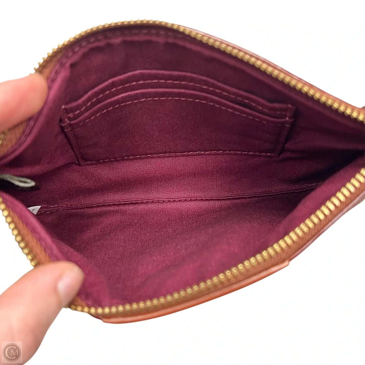 Wristlet Designer By Coach, Size: Medium