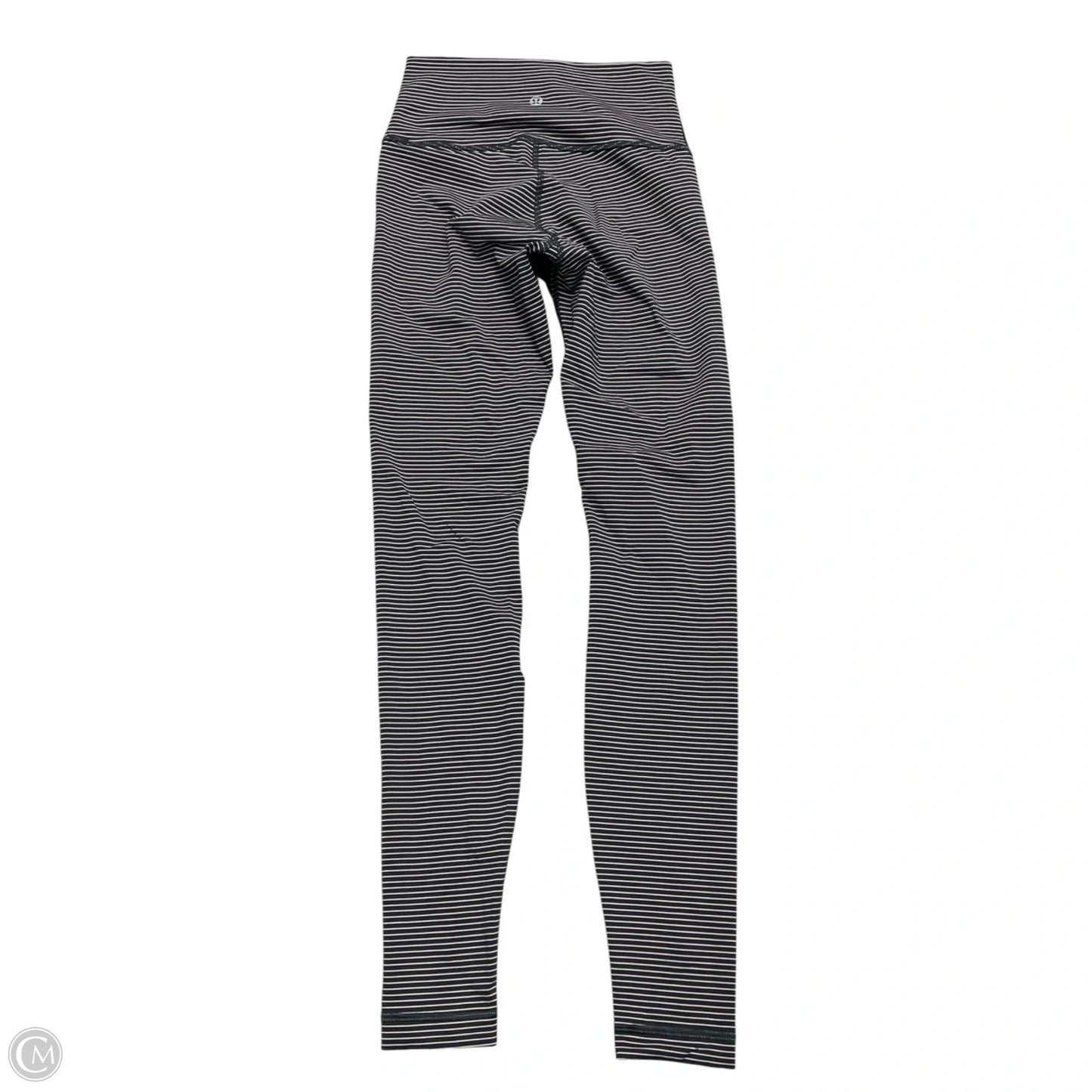 Athletic Leggings By Lululemon In Grey & Pink, Size: S