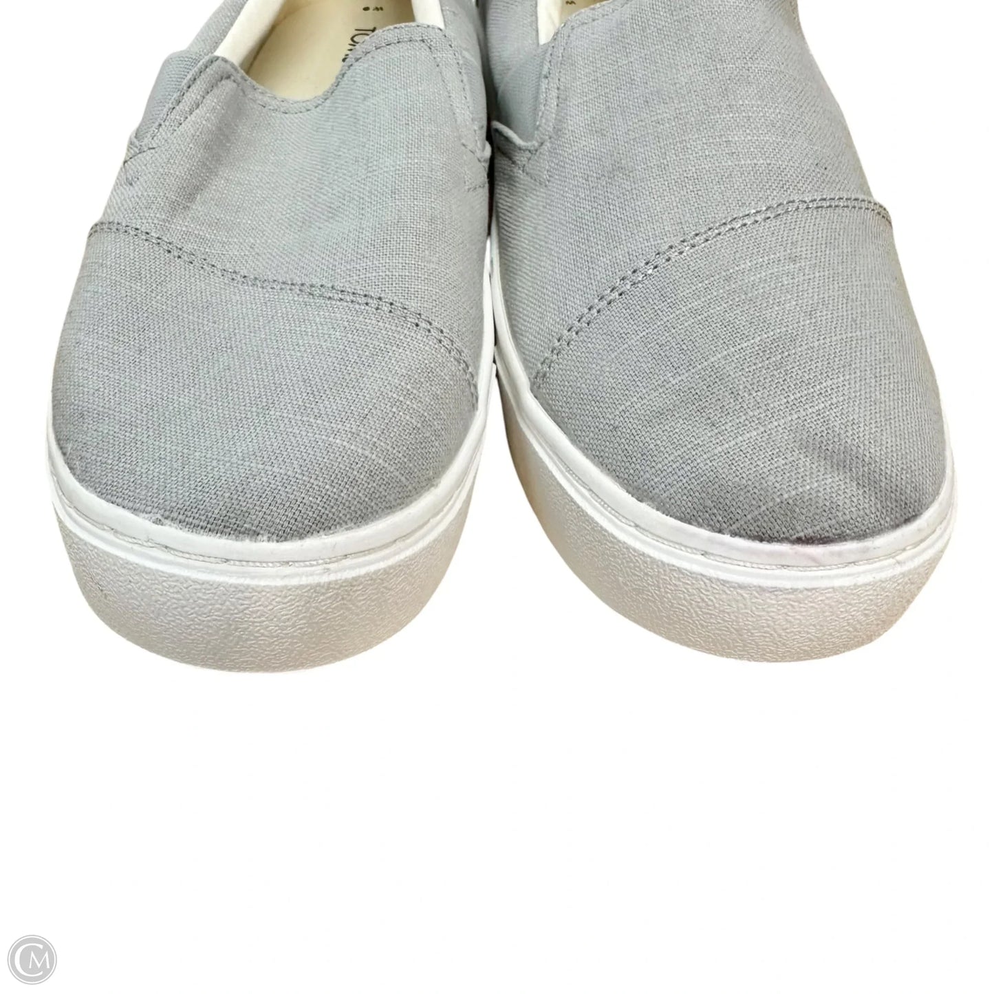 Shoes Sneakers By Toms In Grey, Size: 9