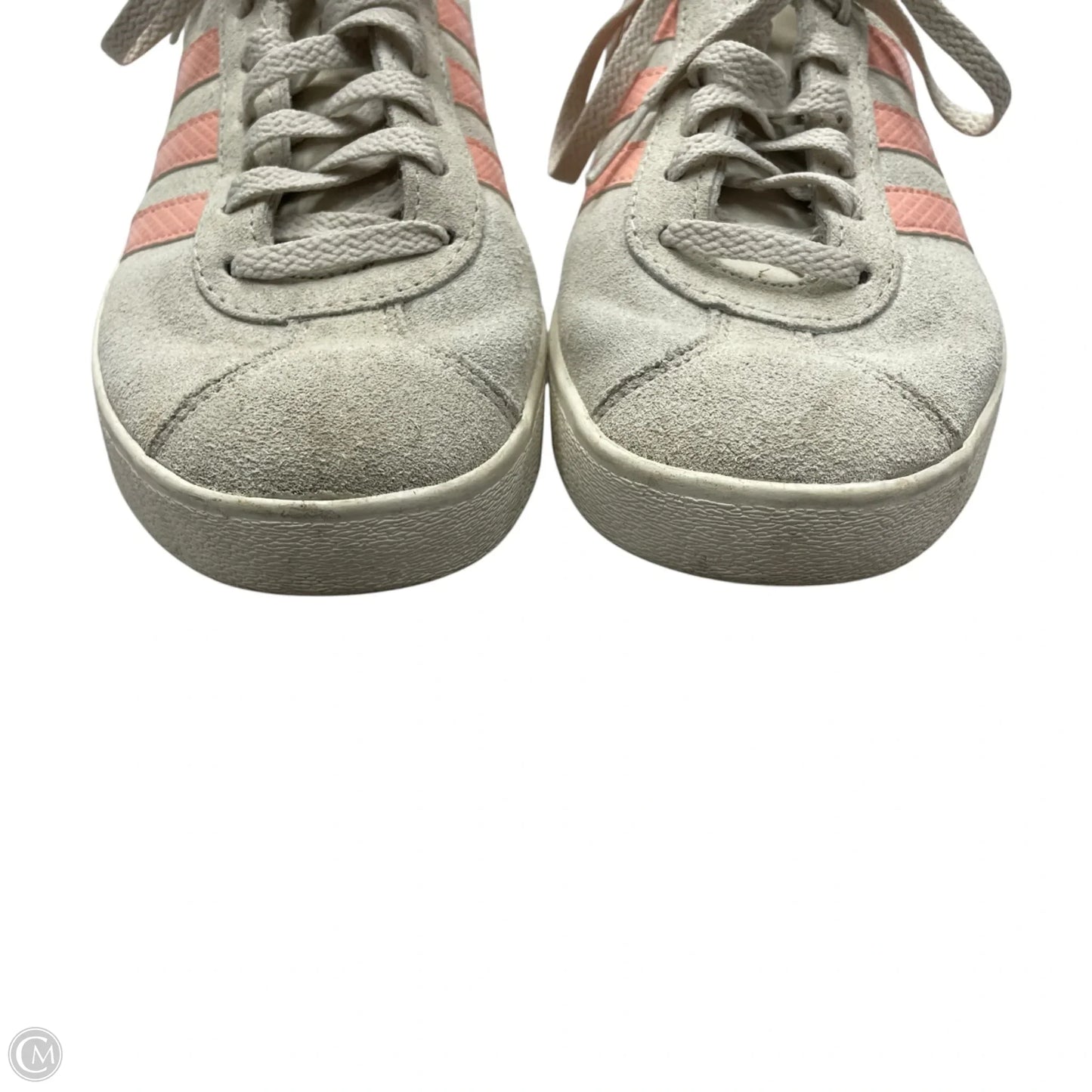 Shoes Sneakers By Adidas In Beige, Size: 7