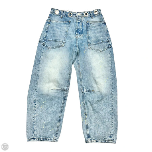 Jeans Straight By We The Free In Blue Denim, Size: 0