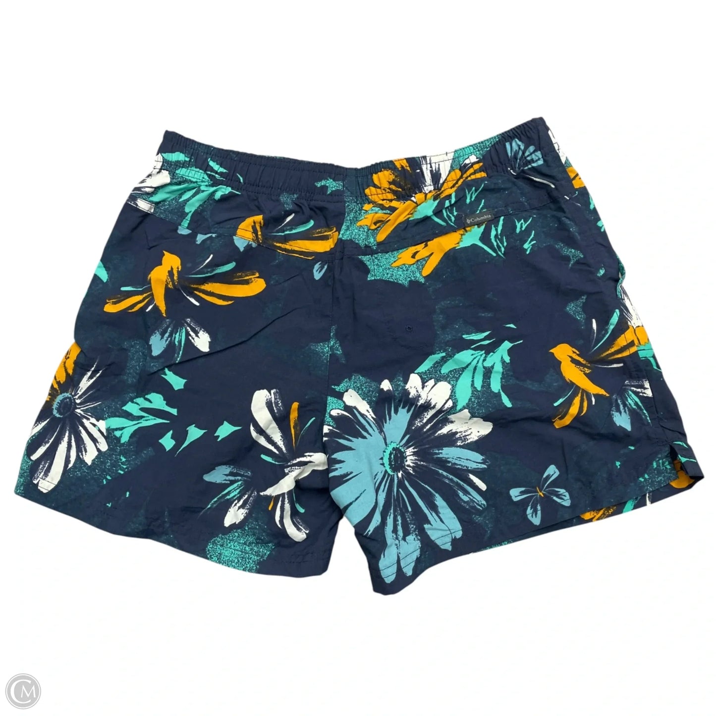 Athletic Shorts By Columbia In Blue & Orange, Size: S