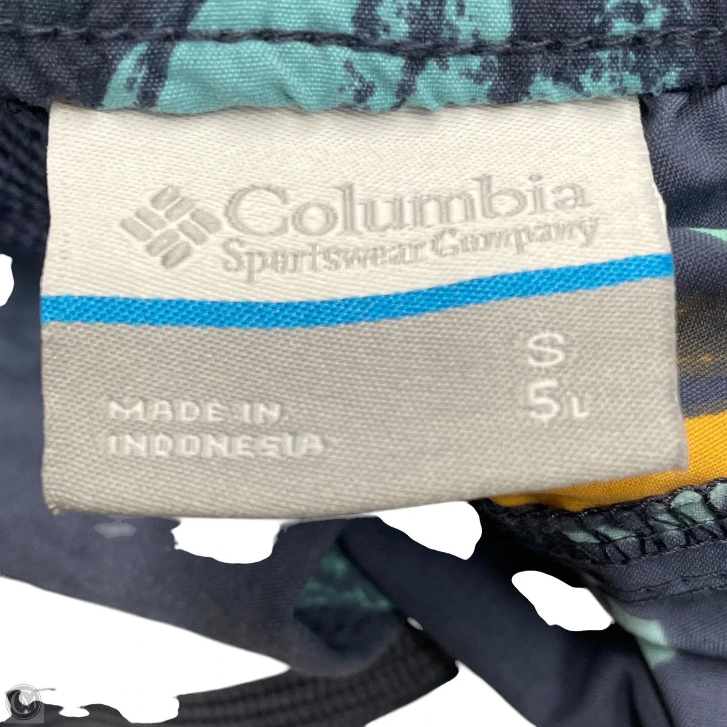 Athletic Shorts By Columbia In Blue & Orange, Size: S