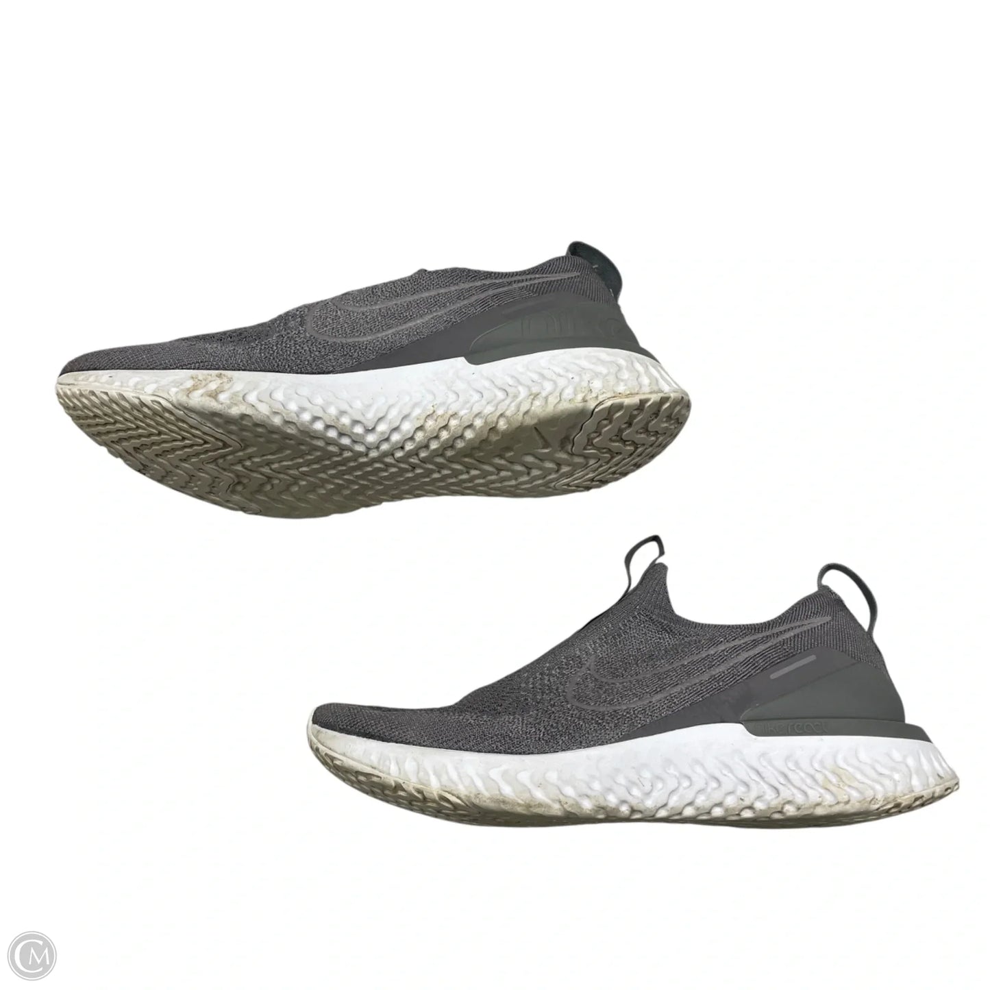 Shoes Athletic By Nike In Grey, Size: 8