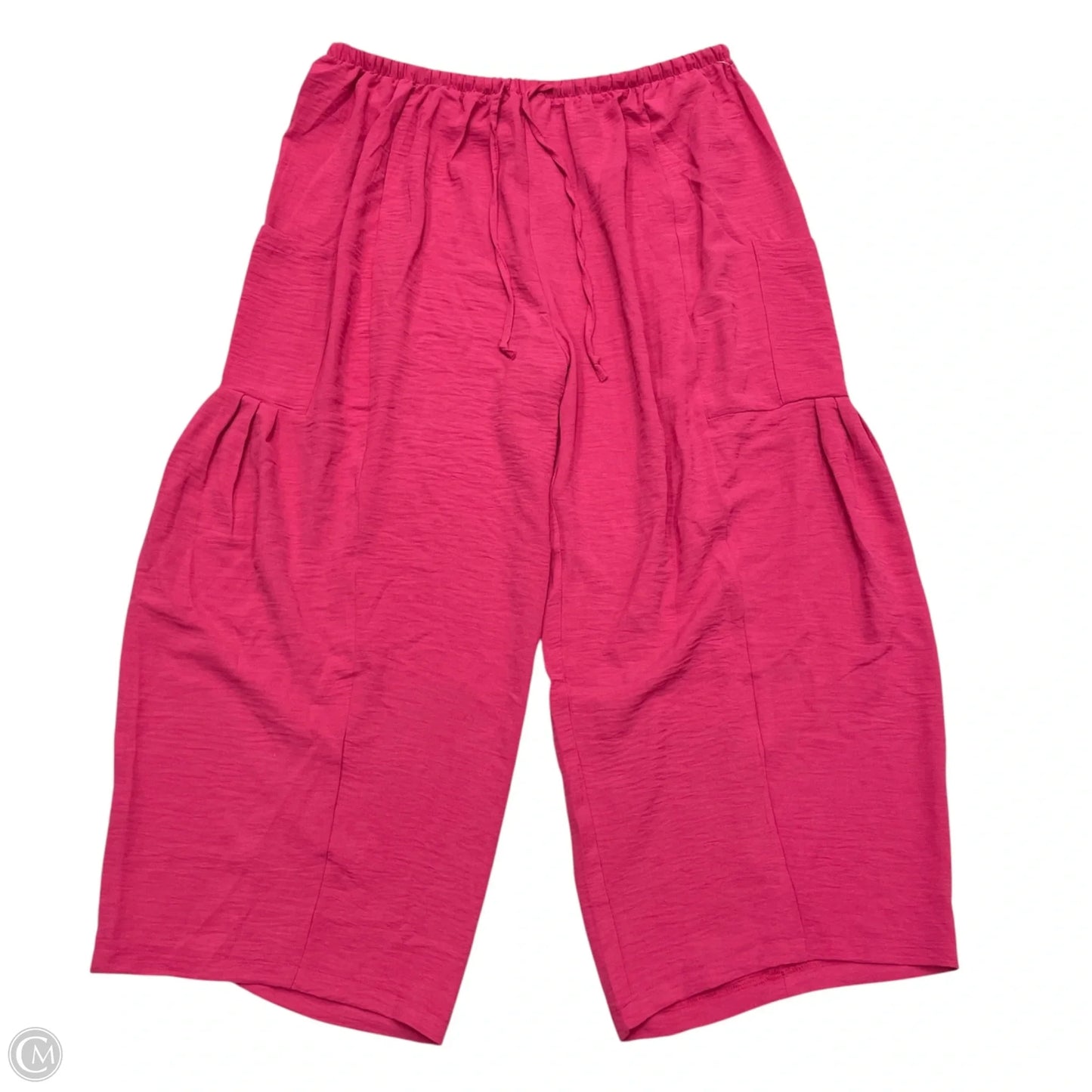 Pants Wide Leg In Pink, Size: 3x