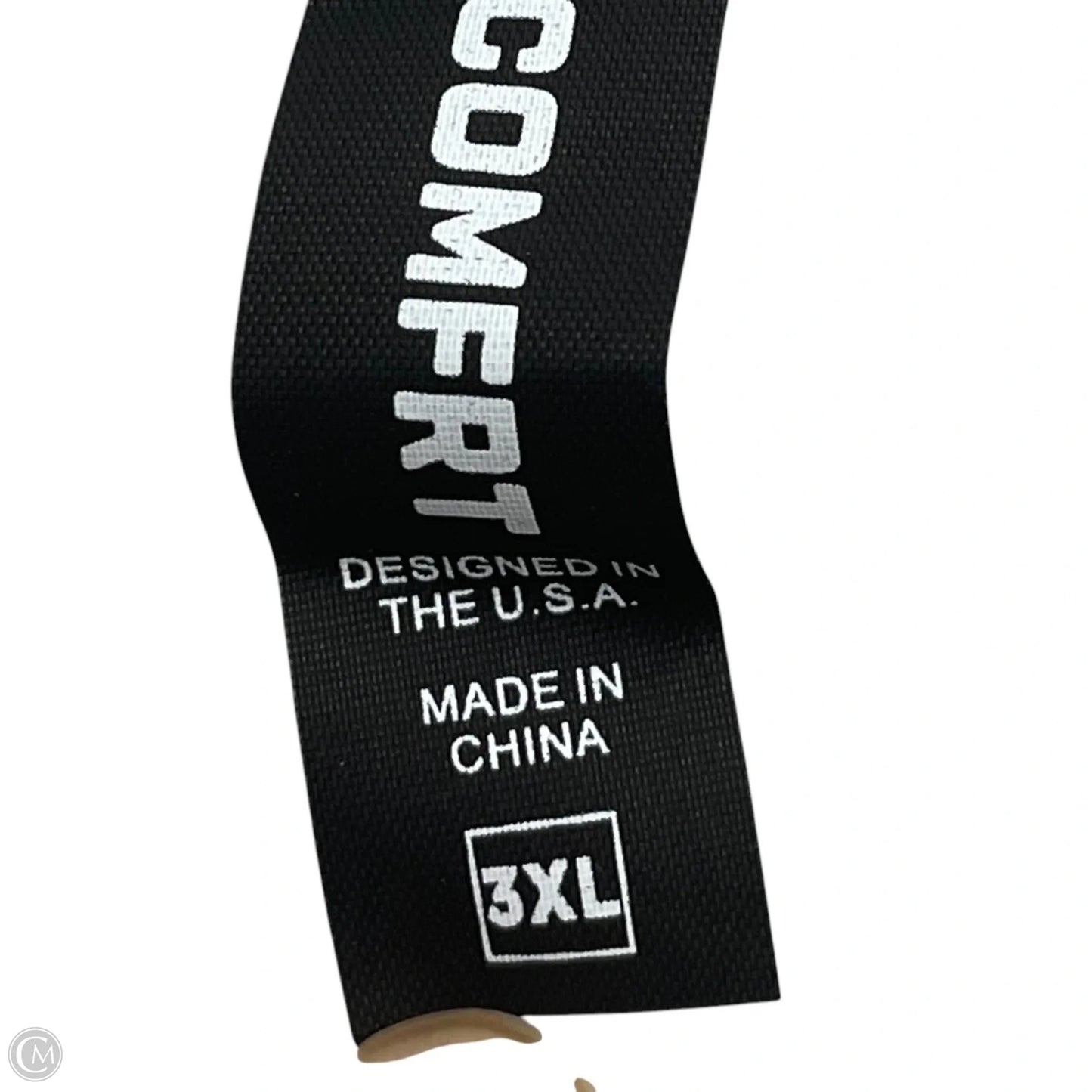Top Long Sleeve By Comfrt In Grey, Size: 3x