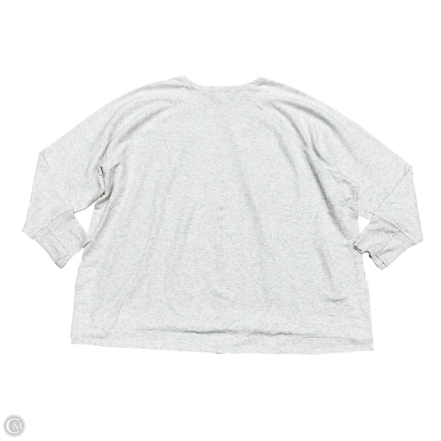 Athletic Sweatshirt Crewneck By Athleta In Grey, Size: 3x