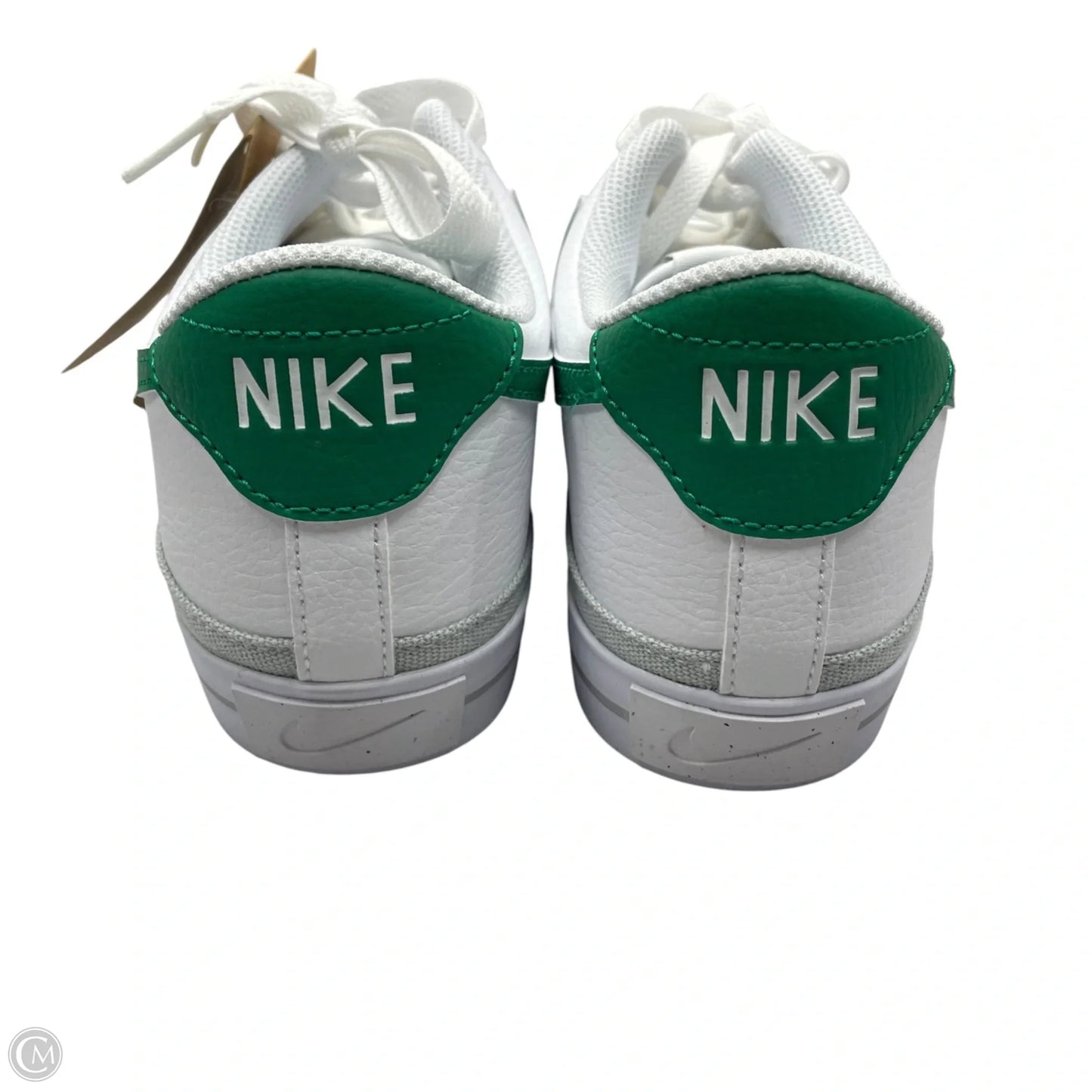 Shoes Sneakers By Nike In Green & White, Size: 11