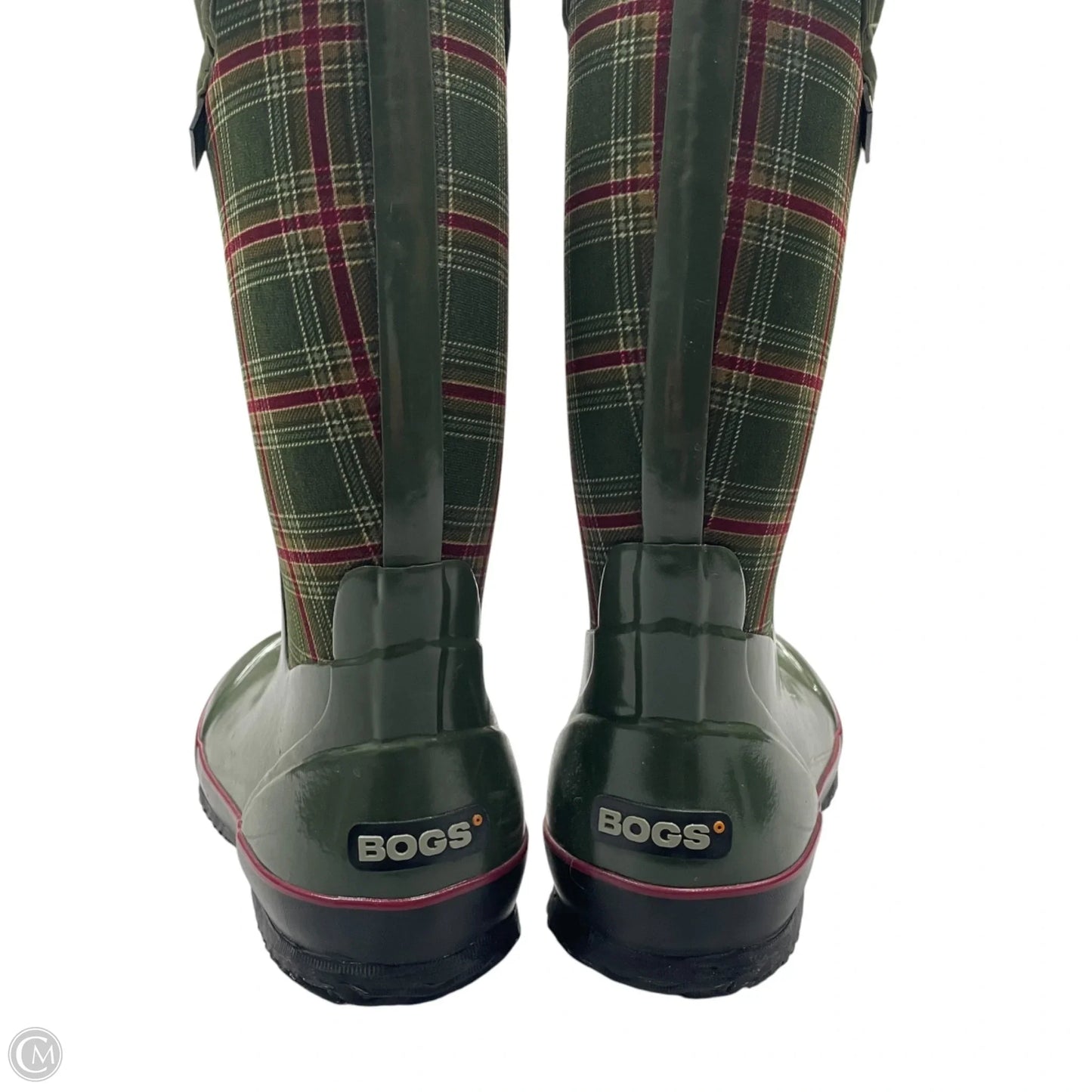Boots Rain By Bogs In Green, Size: 7