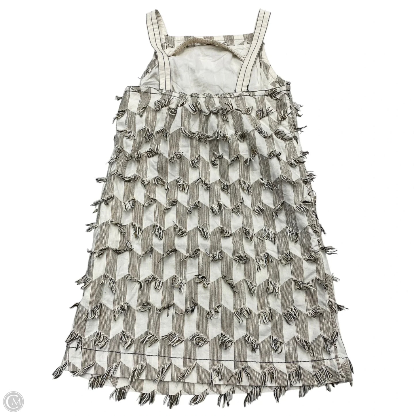 Dress Party Short By Anthropologie In Cream, Size: S