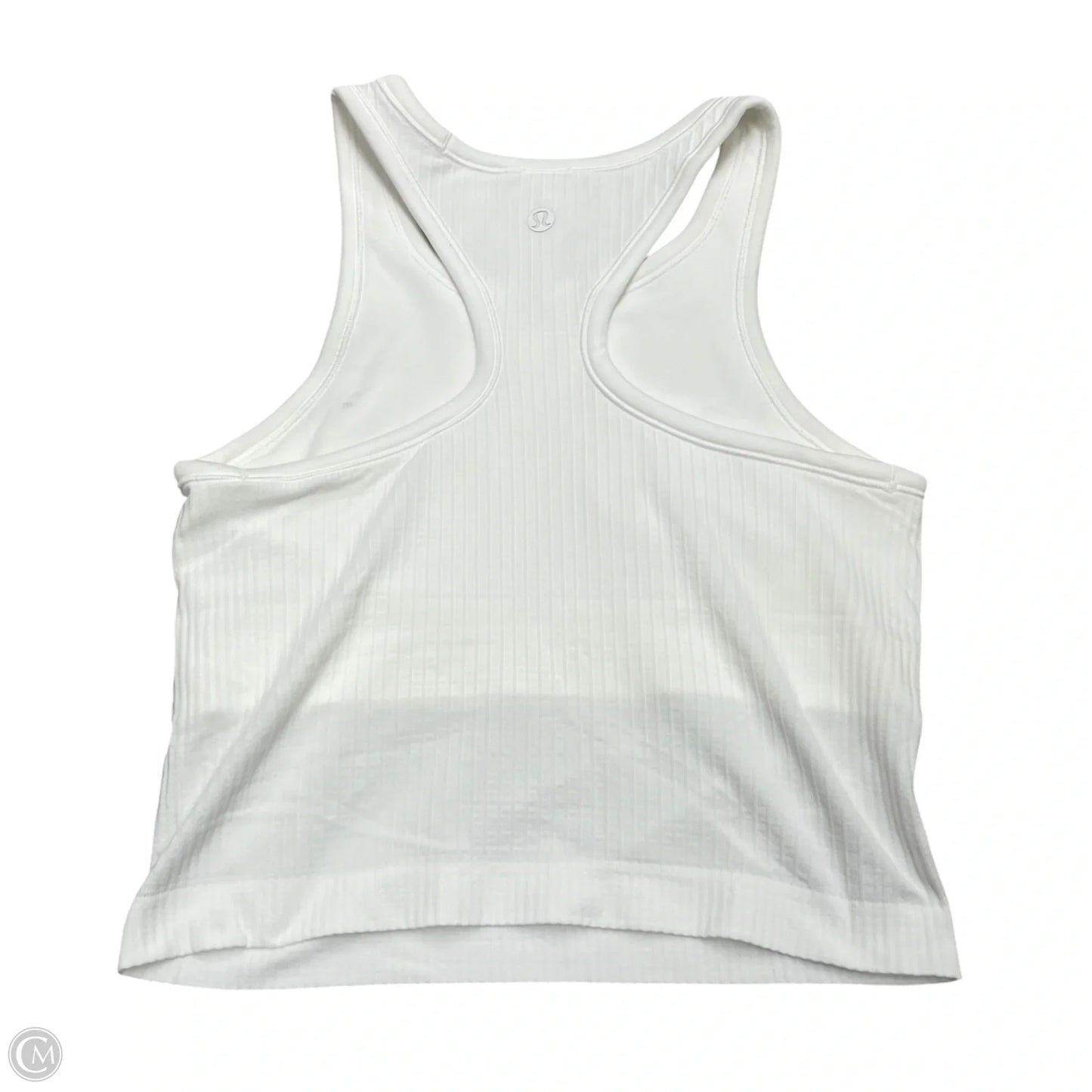 Athletic Tank Top By Lululemon In White, Size: S