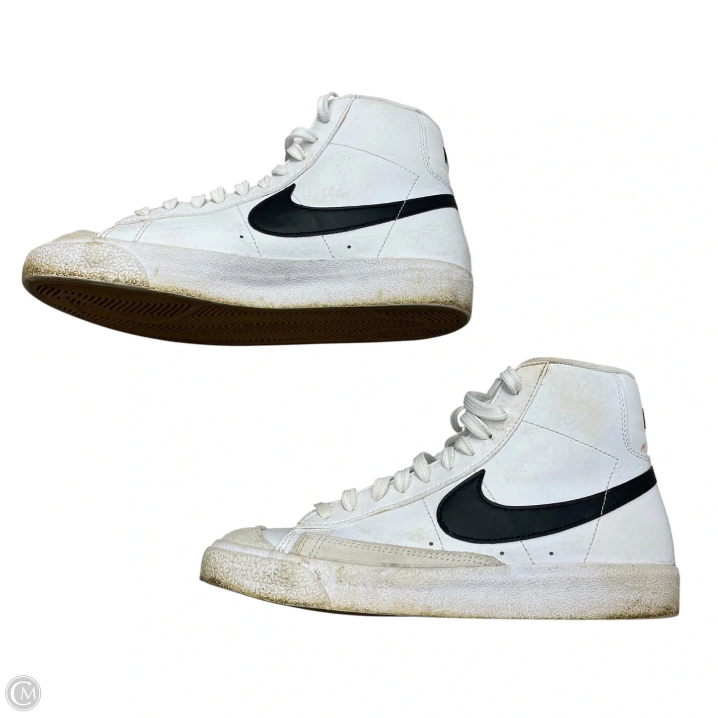Shoes Sneakers By Nike In Black & White, Size: 7