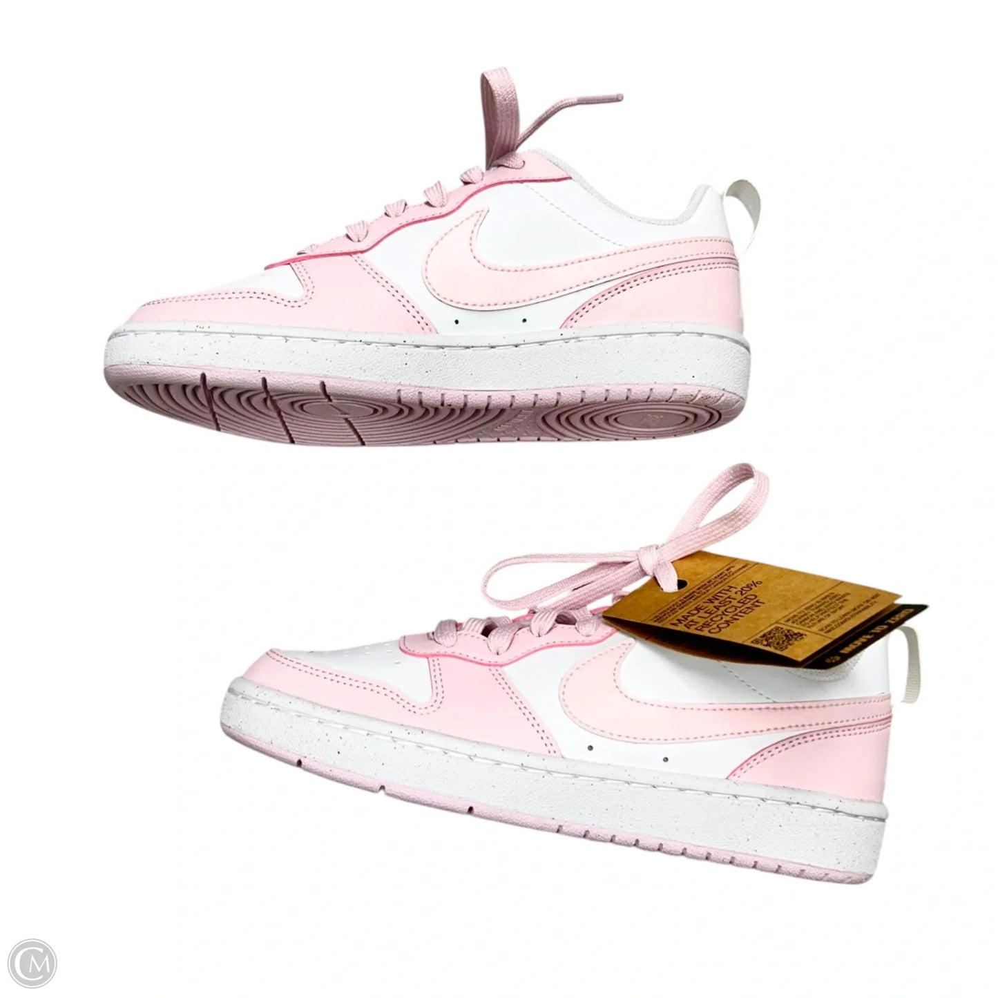 Shoes Sneakers By Nike In Pink & White, Size: 6.5