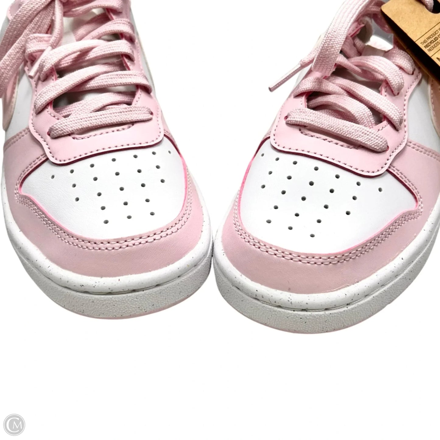 Shoes Sneakers By Nike In Pink & White, Size: 6.5