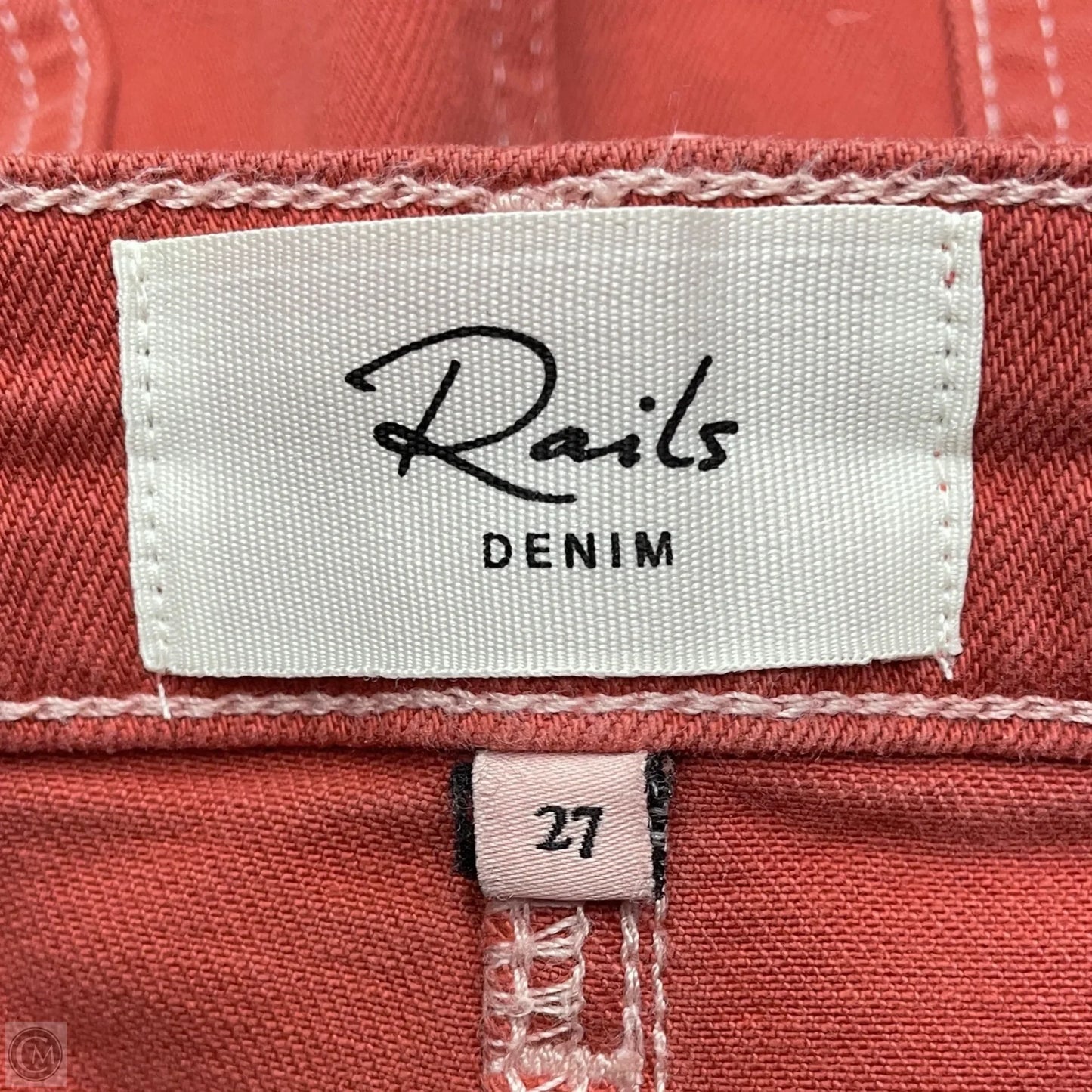 Skirt Mini & Short By Rails In Red Denim, Size: 4