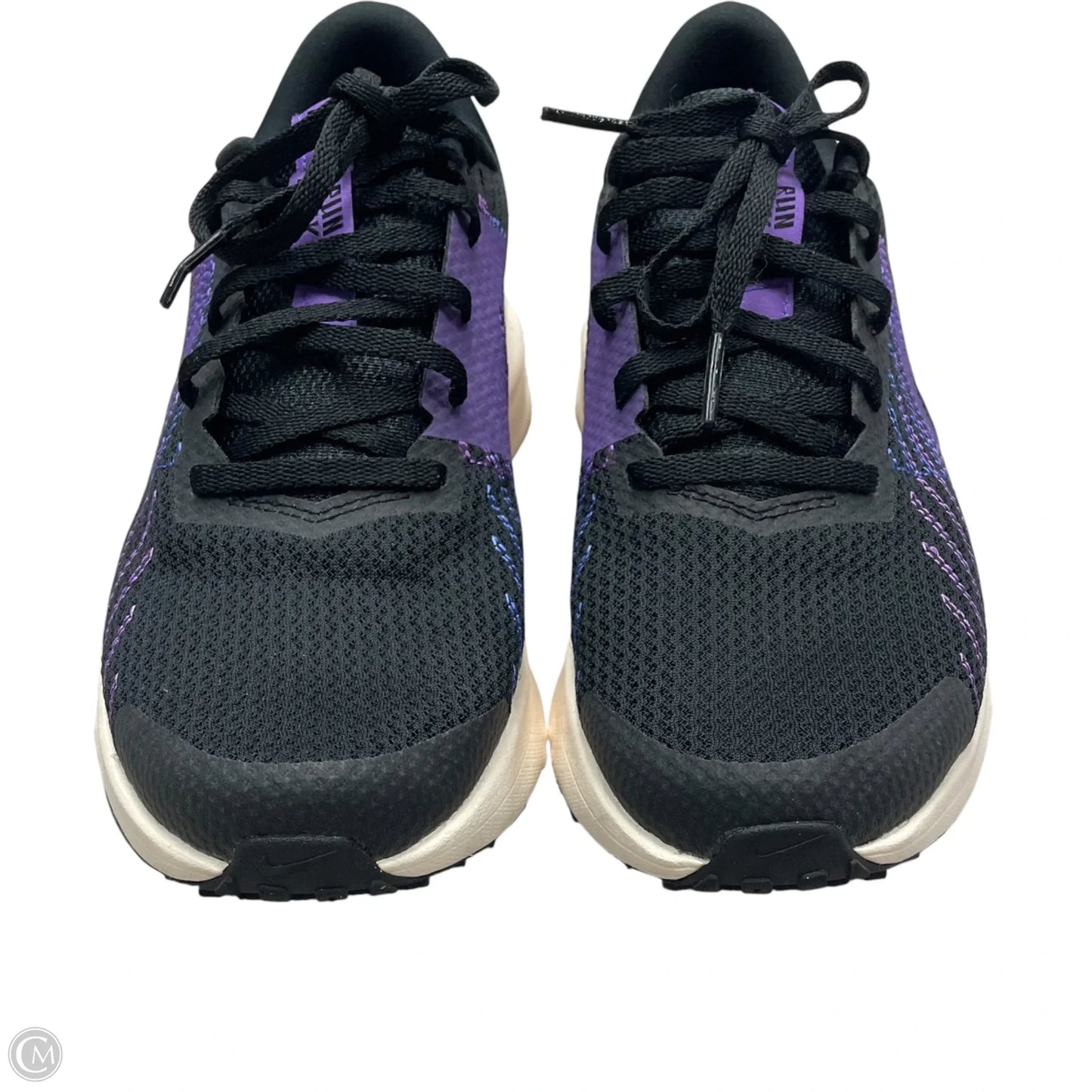 Shoes Athletic By Nike In Black & Purple, Size: 8