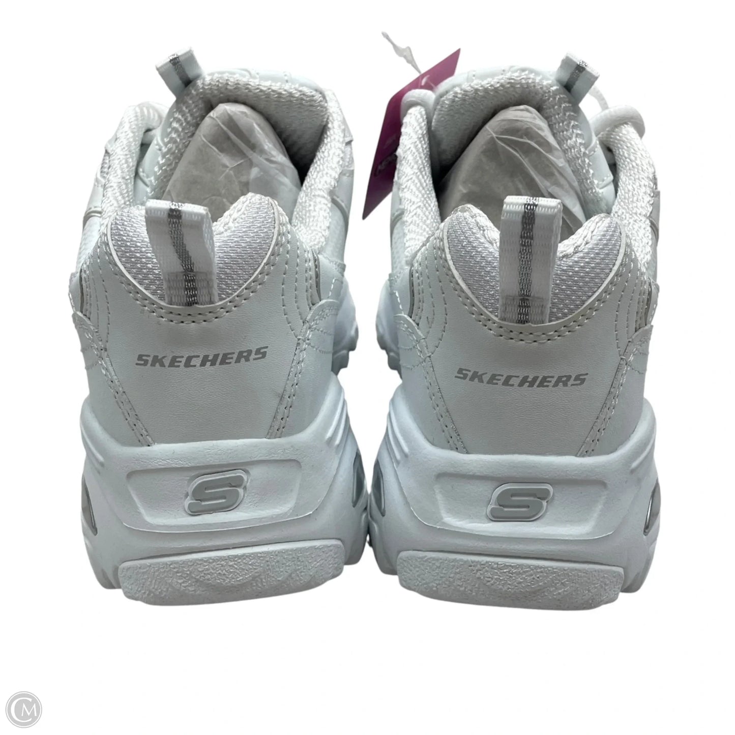 Shoes Athletic By Skechers In White, Size: 9