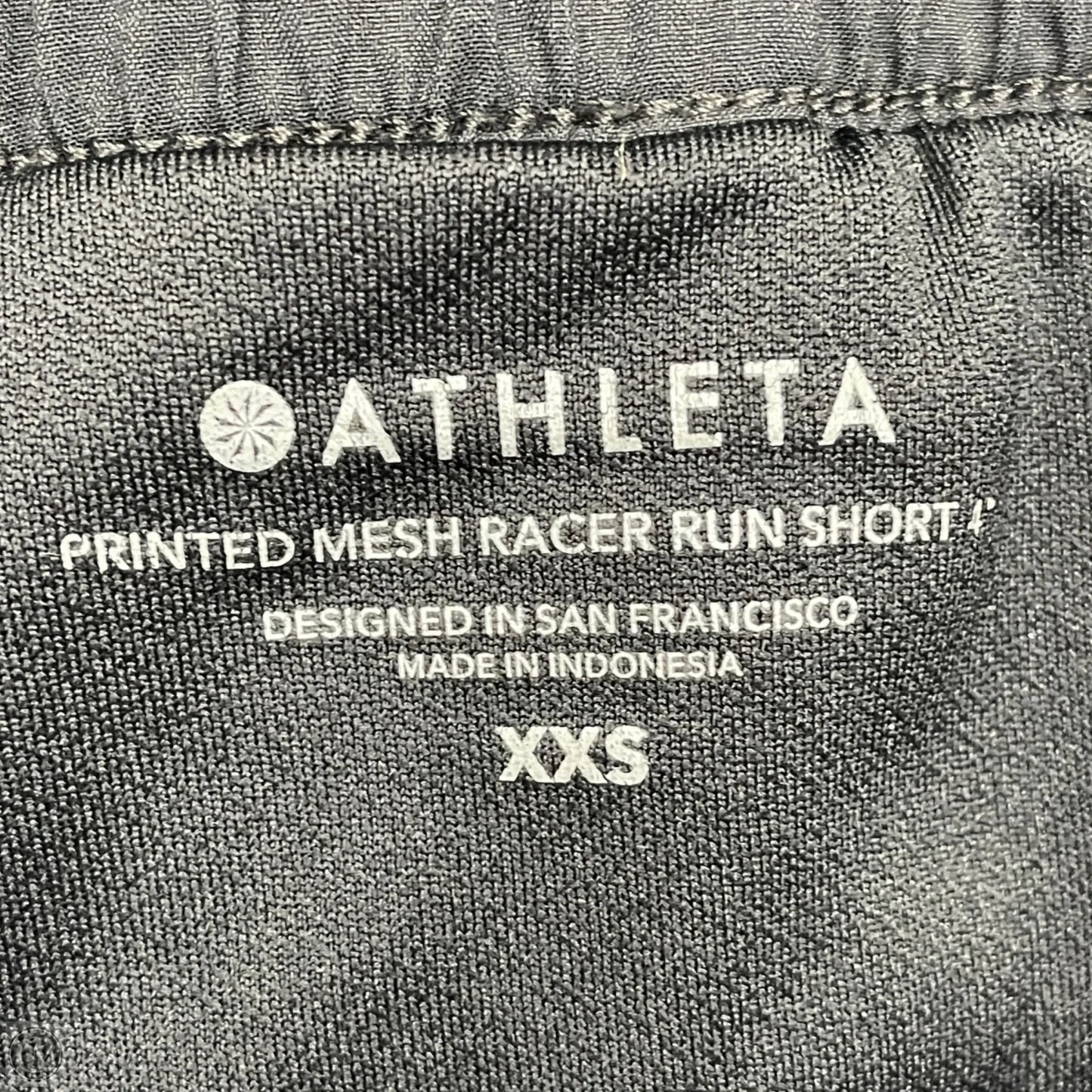 Athletic Shorts By Athleta In Camouflage Print, Size: Xxs