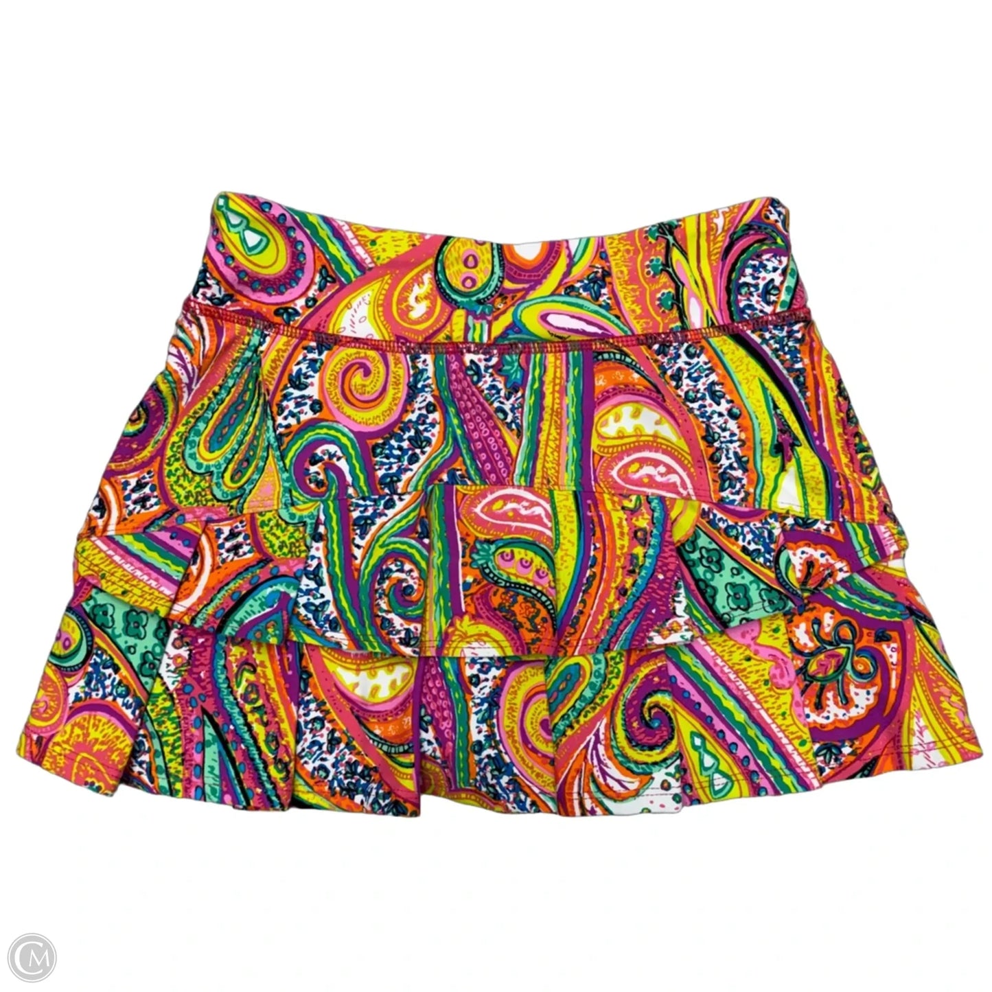 Athletic Skort By Trina Turk In Orange & Pink, Size: S