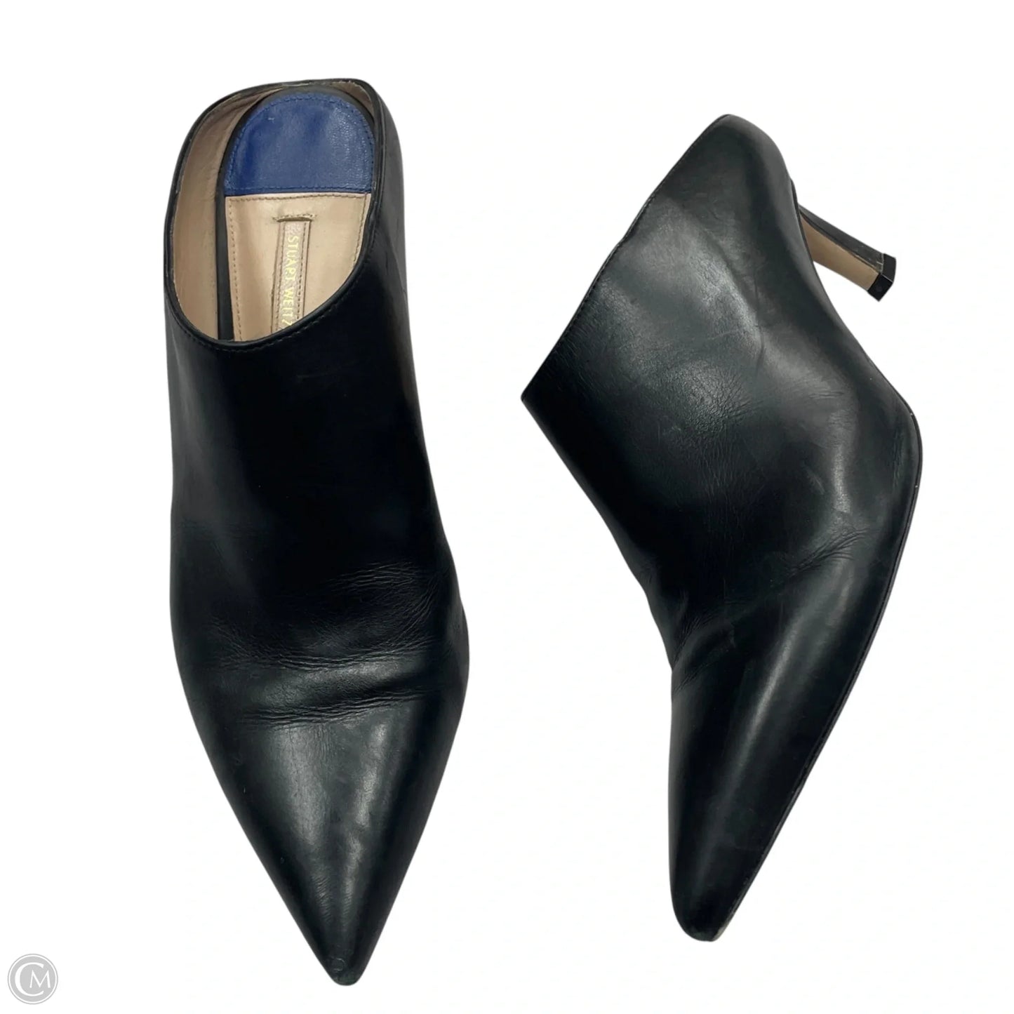 Shoes Designer By Stuart Weitzman In Black, Size: 9.5