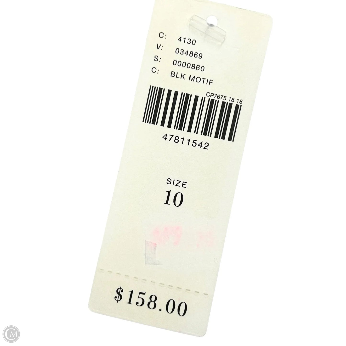 Dress Work By Anthropologie In Black & White, Size: M