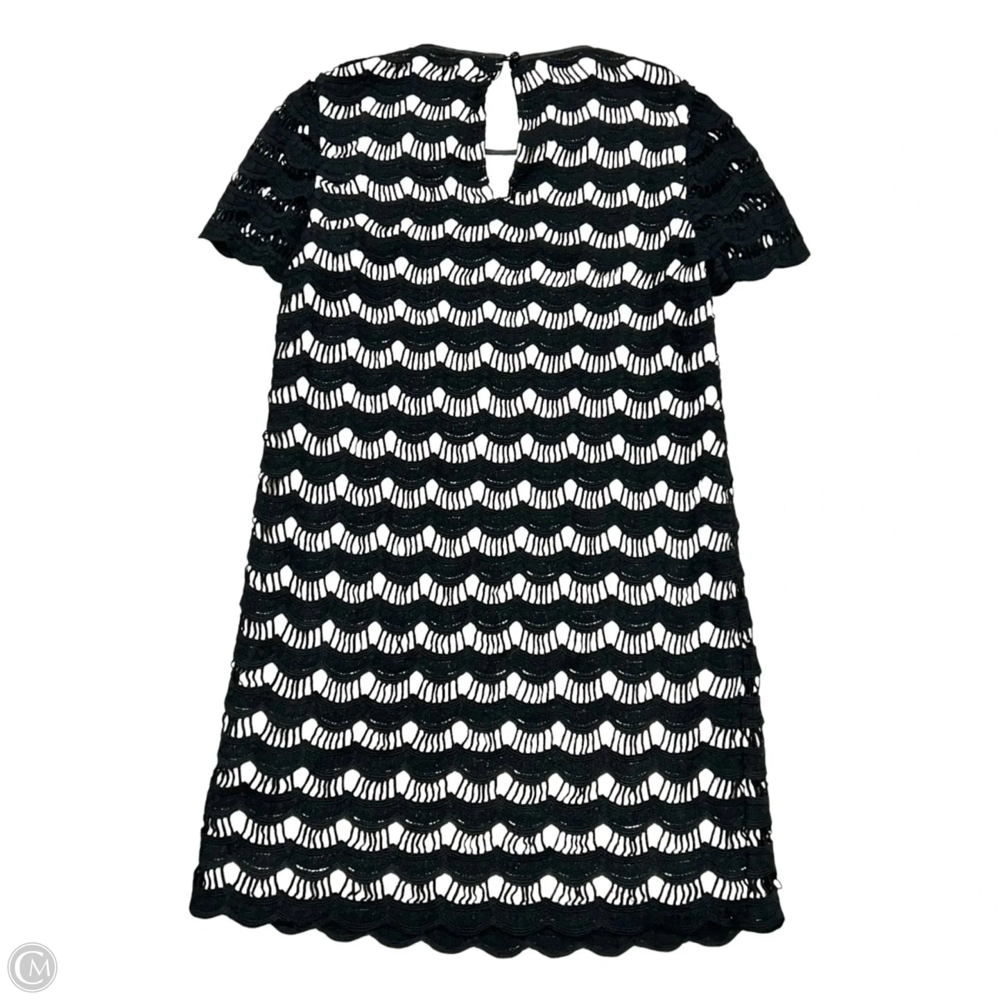 Dress Designer By Kate Spade In Black & Tan, Size: S