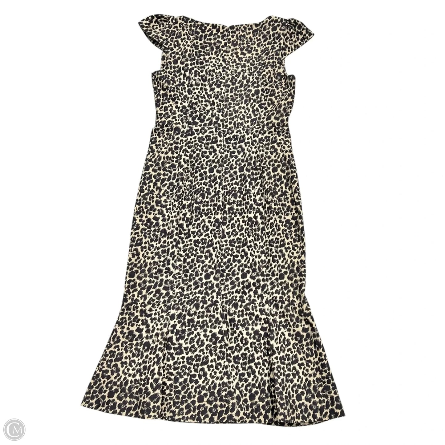 Dress Party Long By Anthropologie In Leopard Print, Size: M