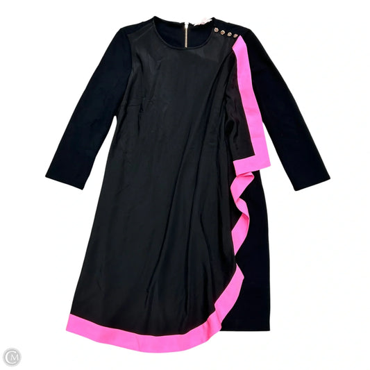 Dress Casual Short By Ted Baker In Black & Pink, Size: S