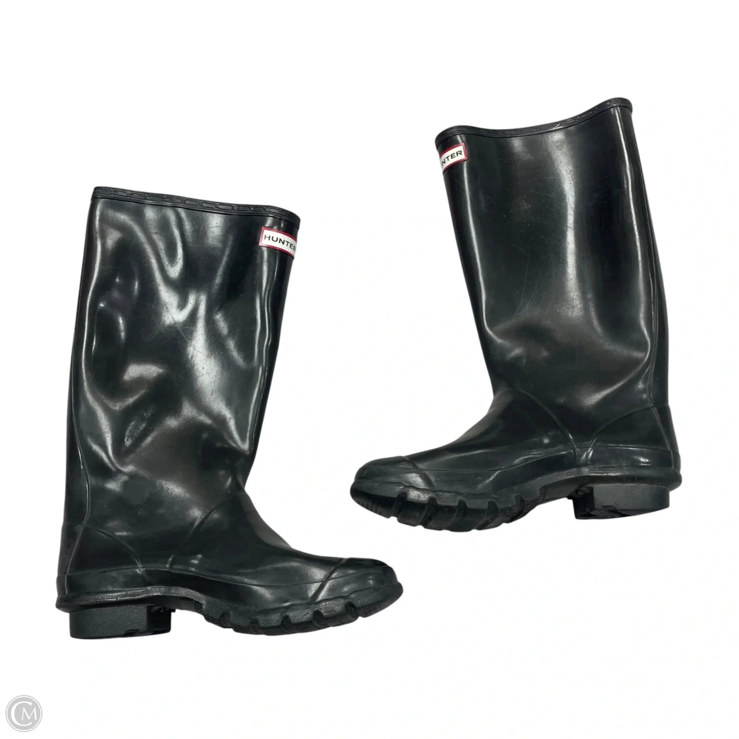Boots Rain By Hunter In Black, Size: 6