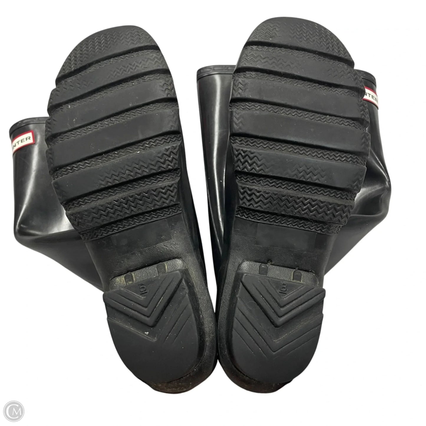 Boots Rain By Hunter In Black, Size: 6