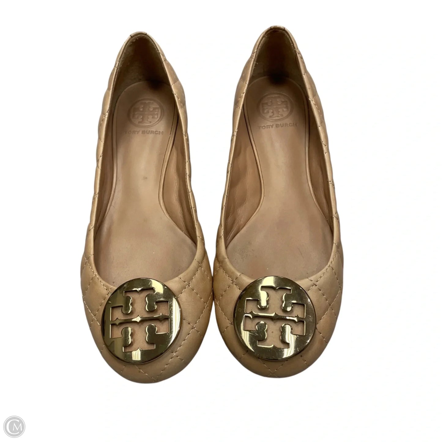 Shoes Designer By Tory Burch In Tan, Size: 7.5
