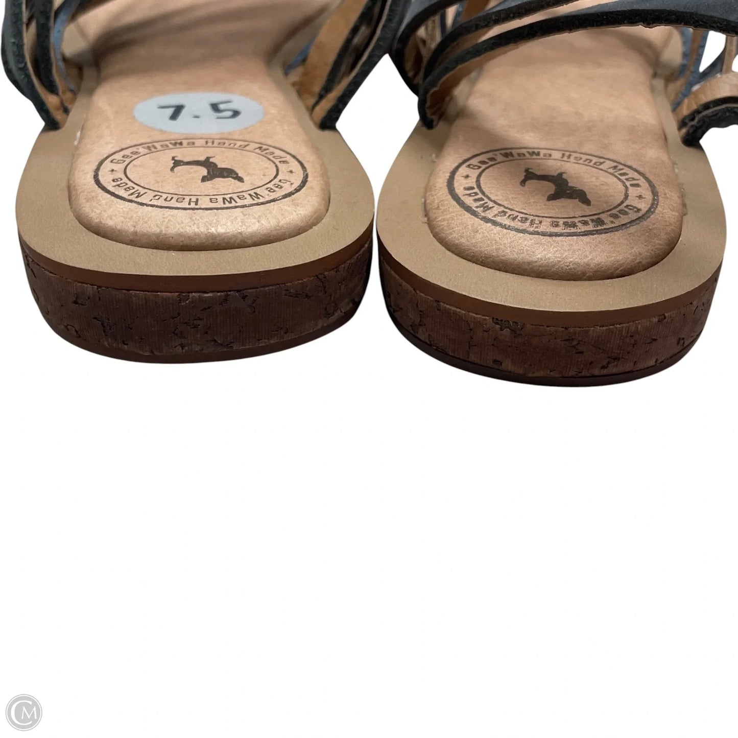 Sandals Flats By Geewawa In Brown, Size: 7.5