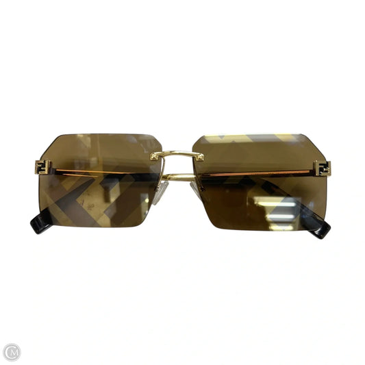 Sunglasses Luxury Designer By Fendi