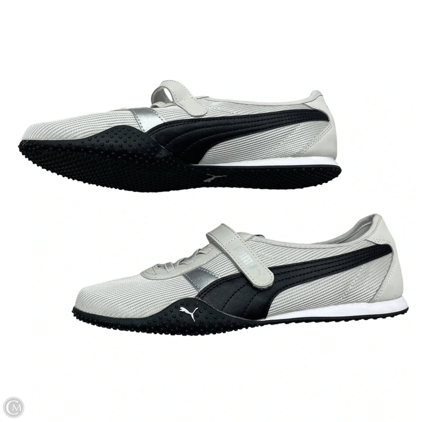 Shoes Sneakers By Puma In Grey, Size: 9