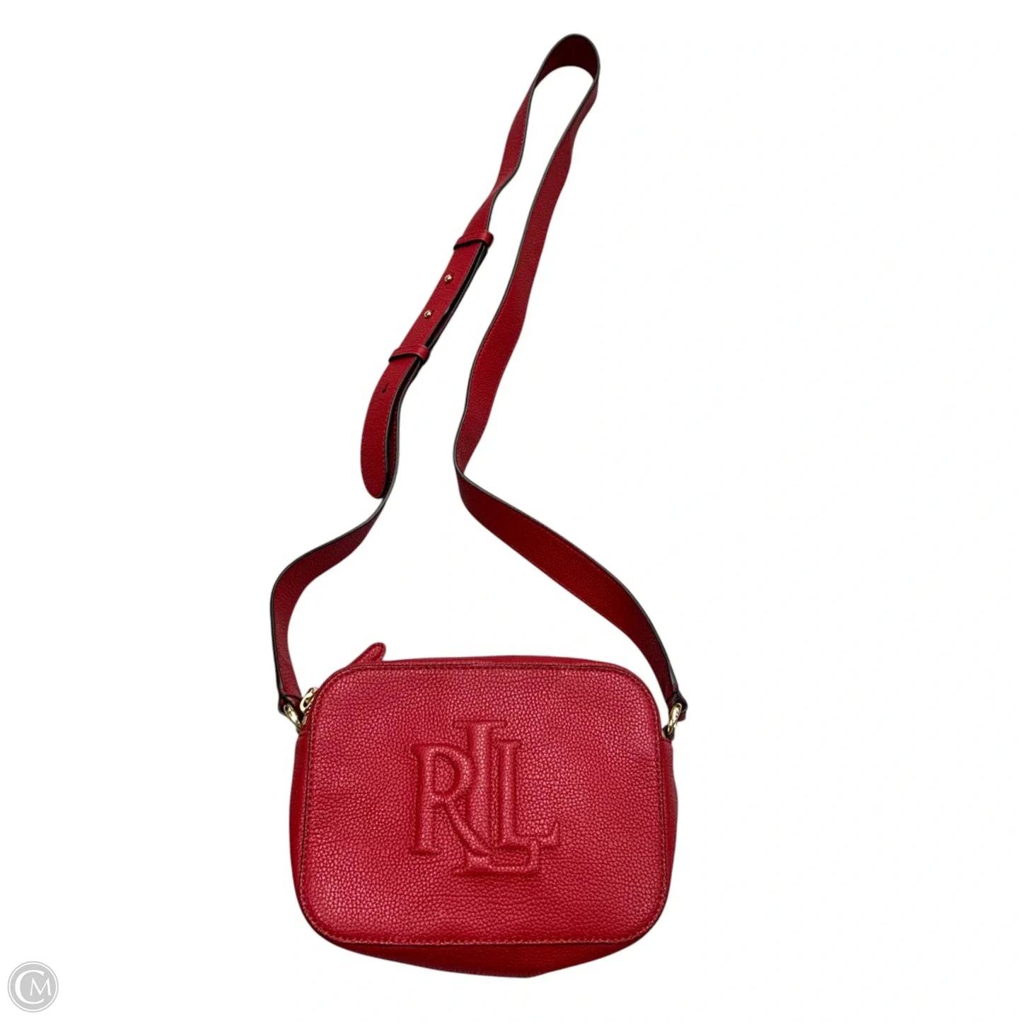 Crossbody Leather By Ralph Lauren, Size: Small