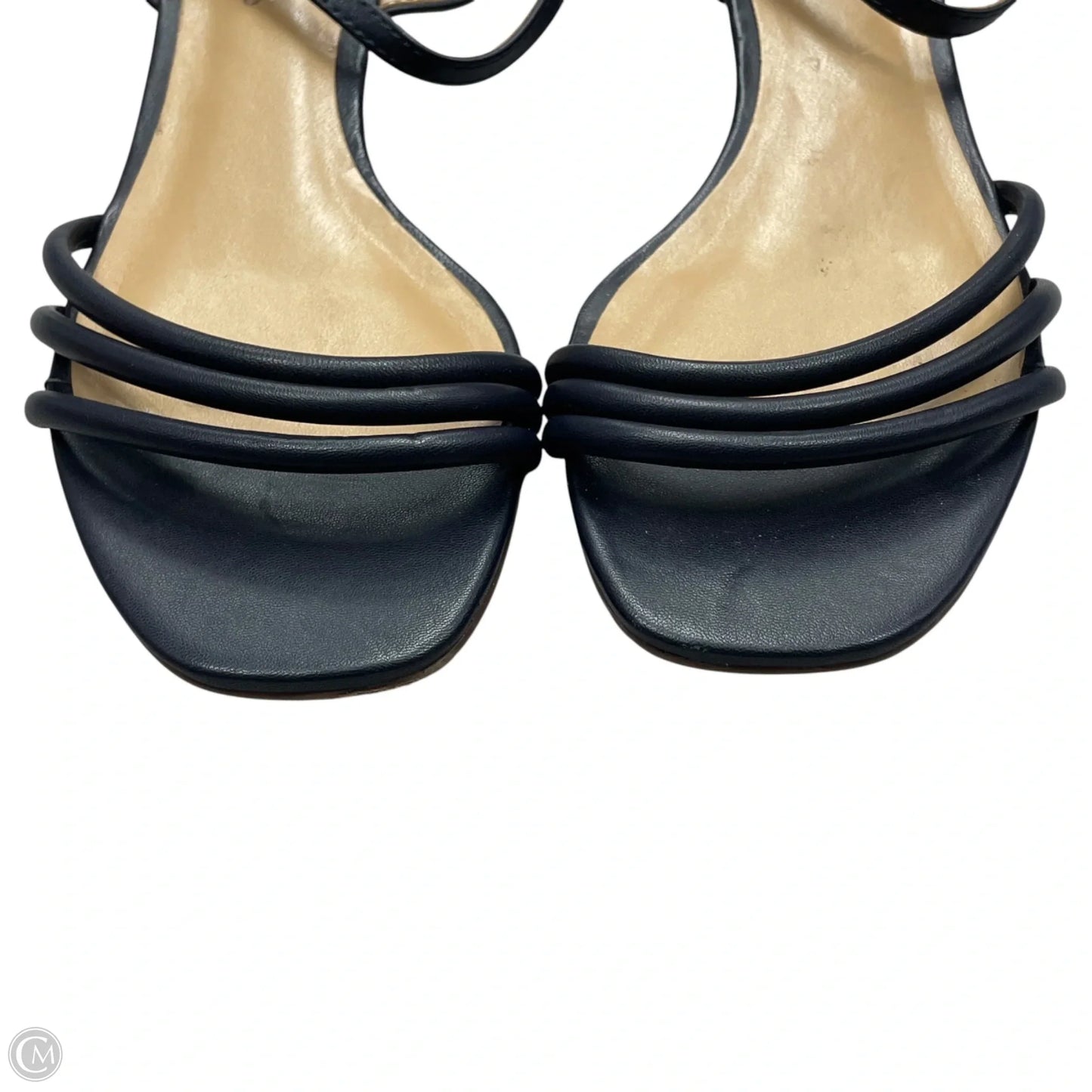 Sandals Heels Wedge By Talbots In Navy, Size: 7