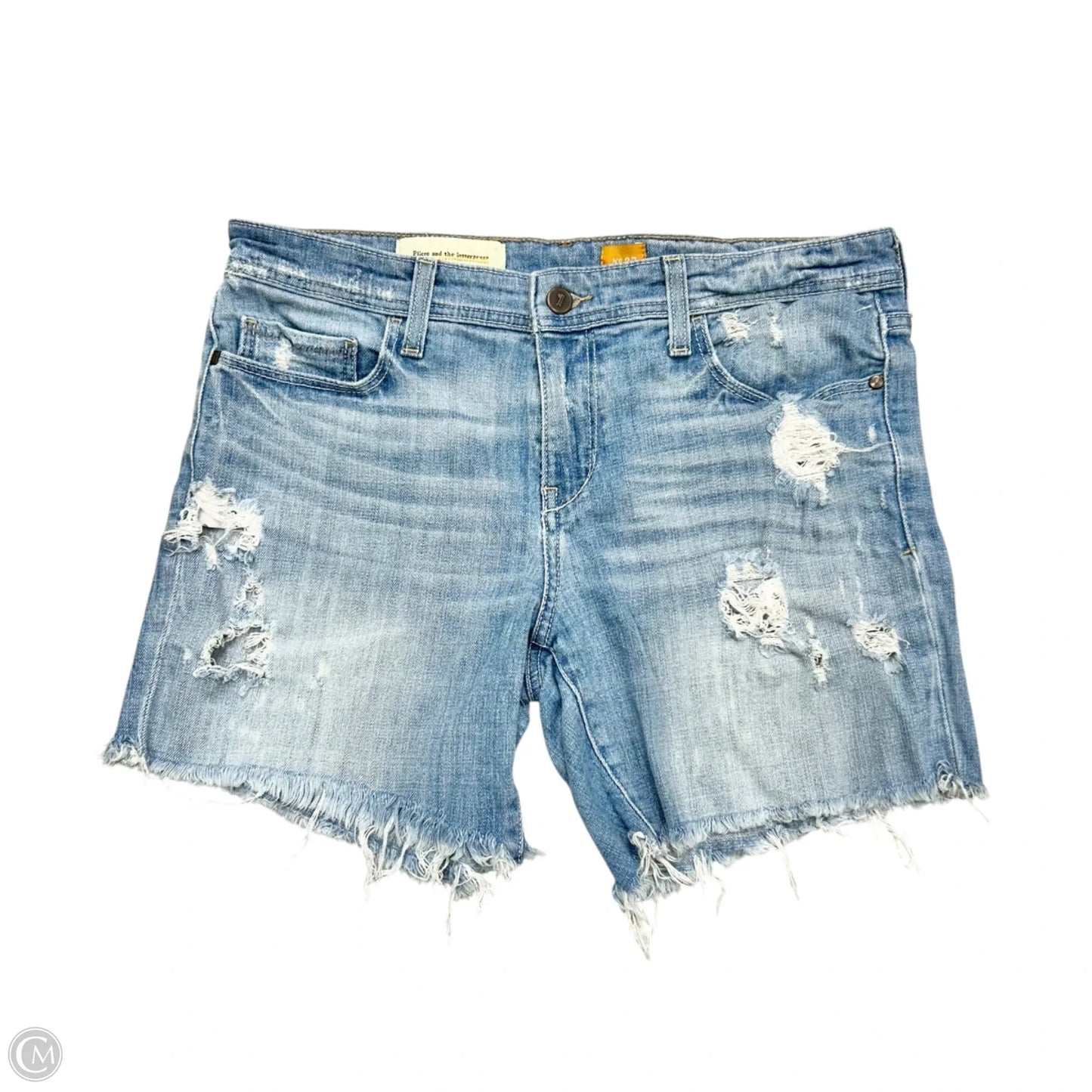 Shorts By Pilcro In Blue Denim, Size: 4