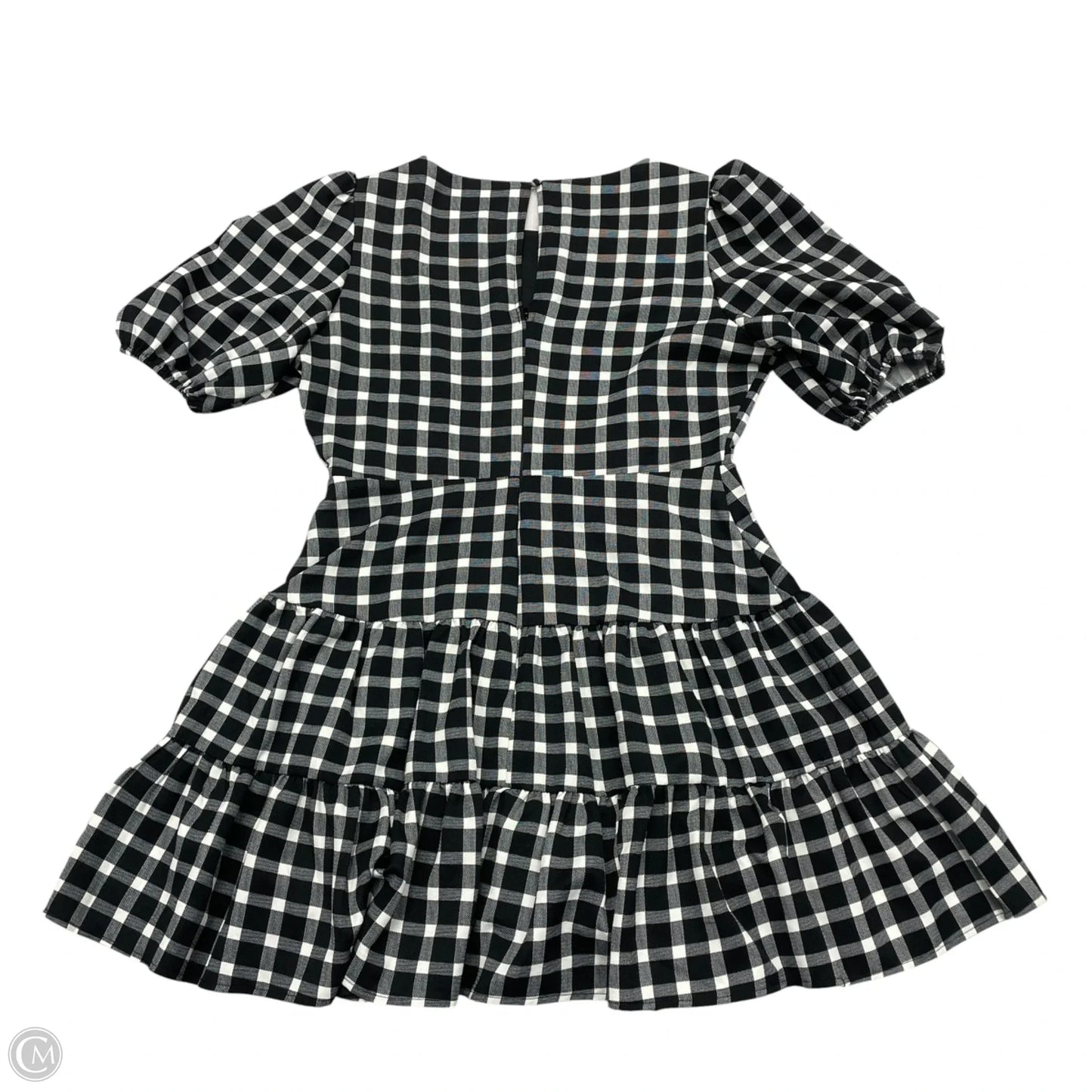 Dress Party Short By Aqua In Black & White, Size: L