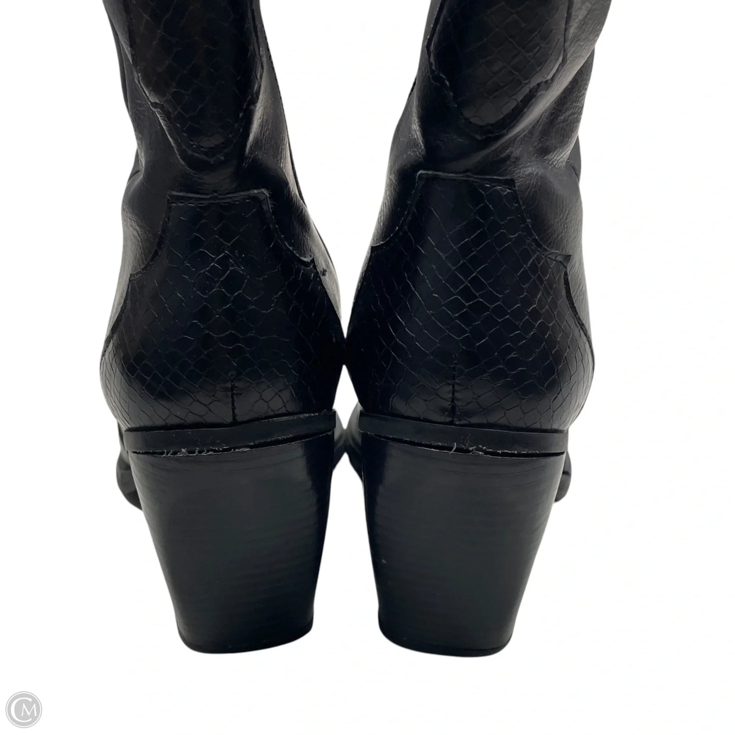 Boots Western By Mix No 6 In Black, Size: 8