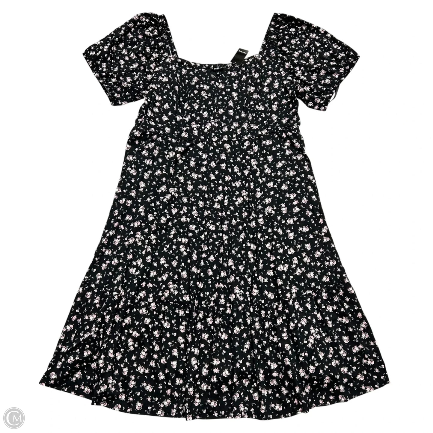 Dress Casual Maxi By Torrid In Black & Pink, Size: 4x