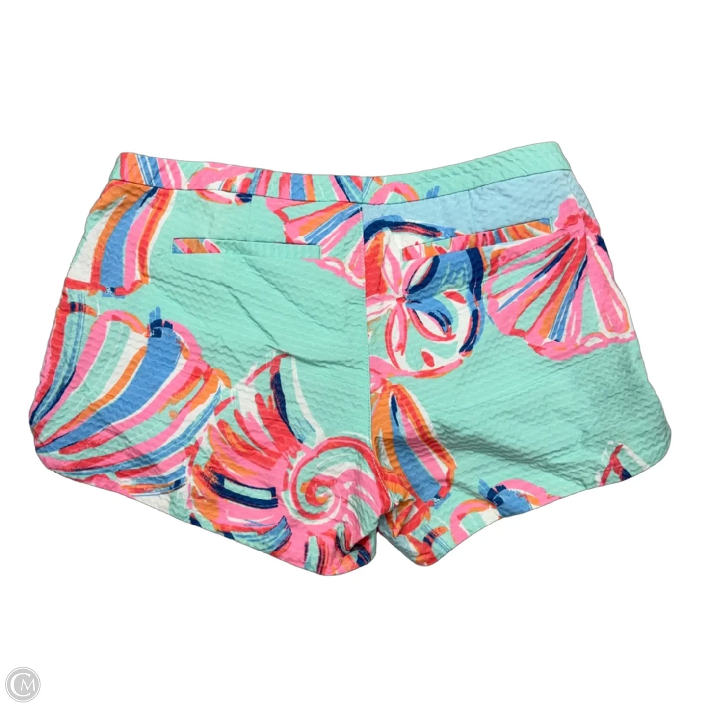 Shorts Designer By Lilly Pulitzer In Blue & Pink, Size: 0