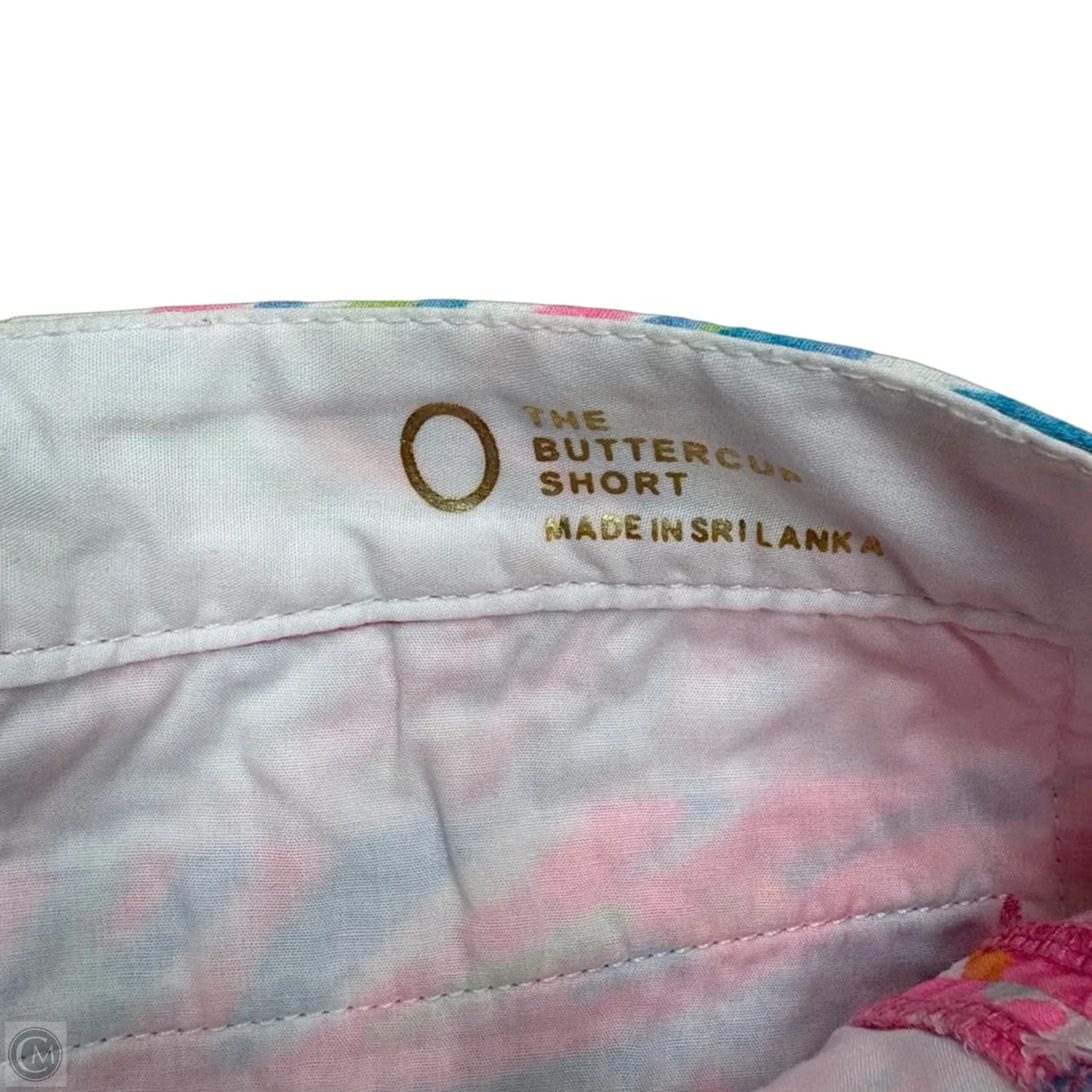Shorts Designer By Lilly Pulitzer In Green & Pink, Size: 0