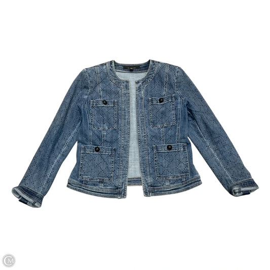 Jacket Denim By White House Black Market In Blue Denim, Size: M