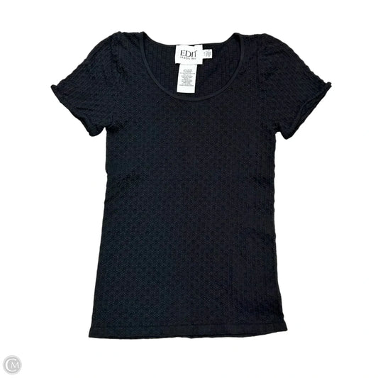 Top Short Sleeve Designer By Jason Wu In Black, Size: L