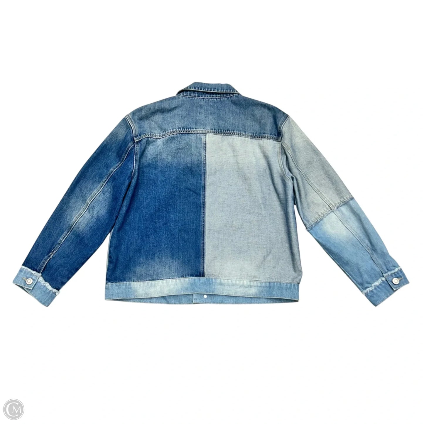 Jacket Denim By Kensie In Blue Denim, Size: Xl