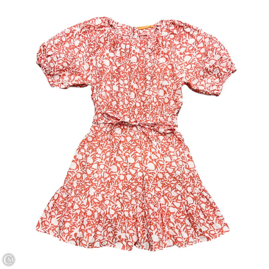 Dress Designer By Oliphant In Pink & White, Size: M