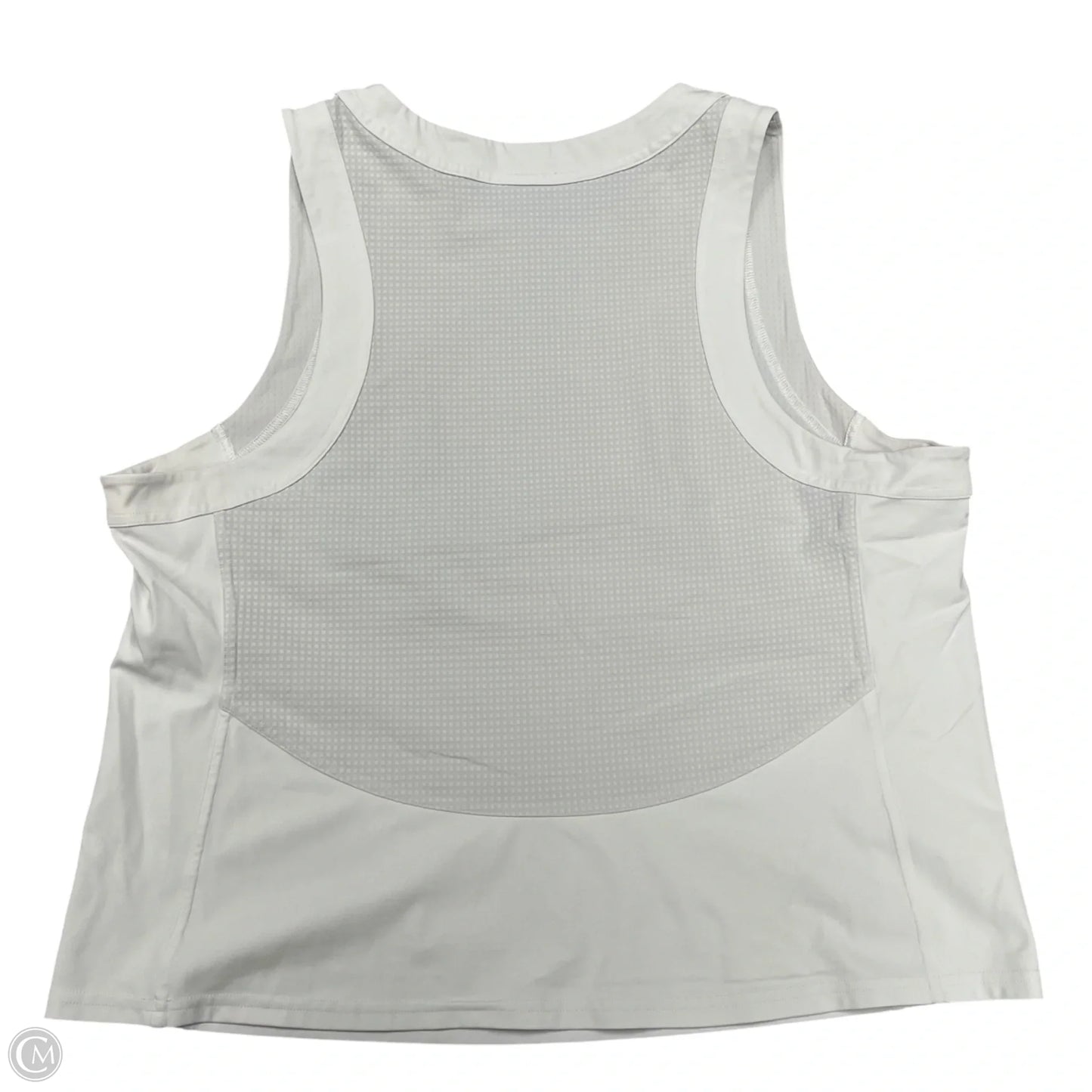 Athletic Tank Top By Lululemon In White, Size: M